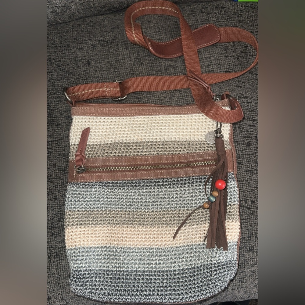 The Sak Lucia crochet crossbody purse